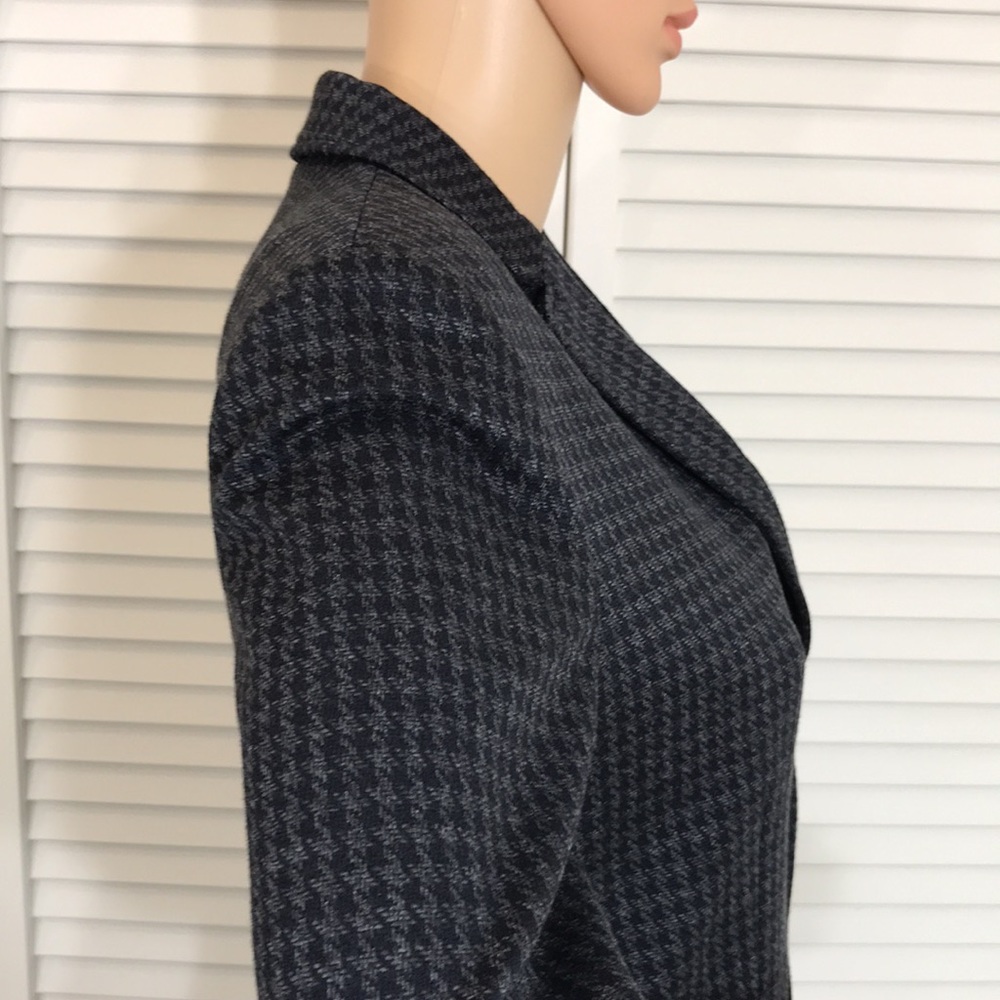 Nwot Theory Houndstooth Shrunken Two-Button Jacke… - image 8